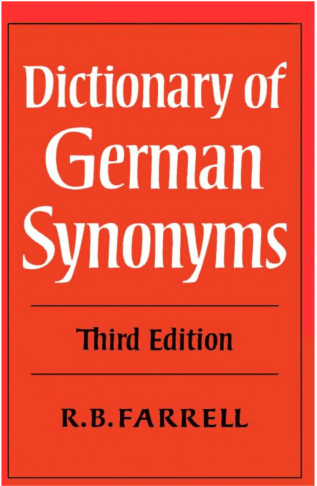 Dictionary of German Synonyms.pdf