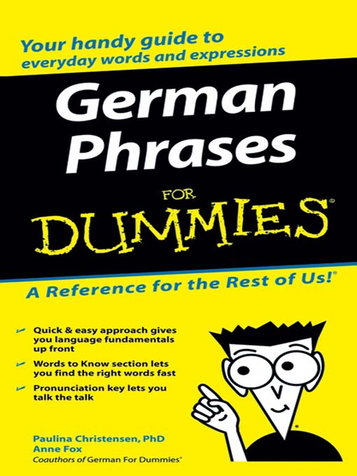 German Phrases For Dummies